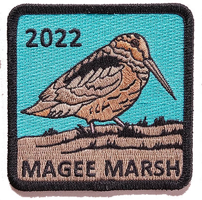 American Woodcock themed patch