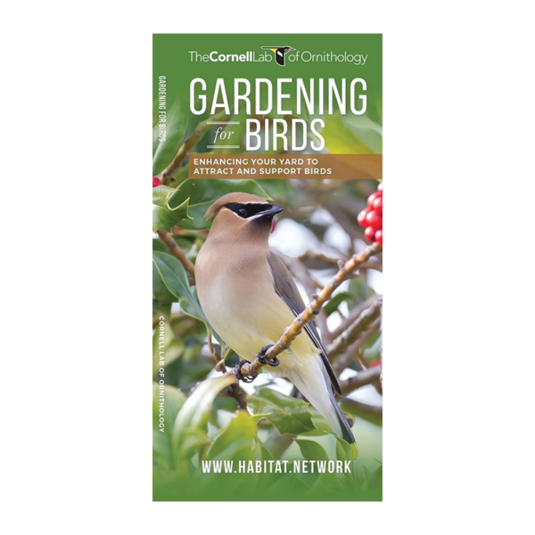 Cornell gardening for birds folding pocket guide