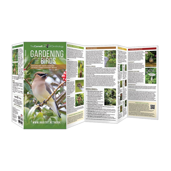 Opened Cornell gardening for birds guide