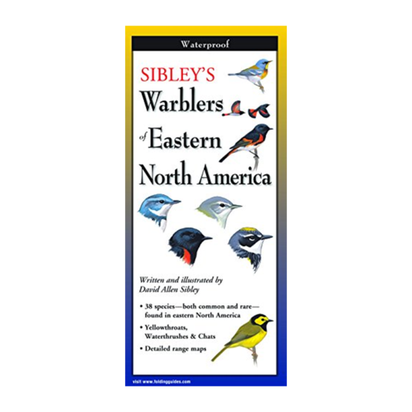 Sibley's Warblers folding guide
